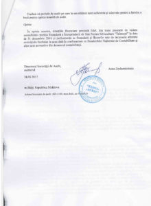 Paport de audit 2016 2